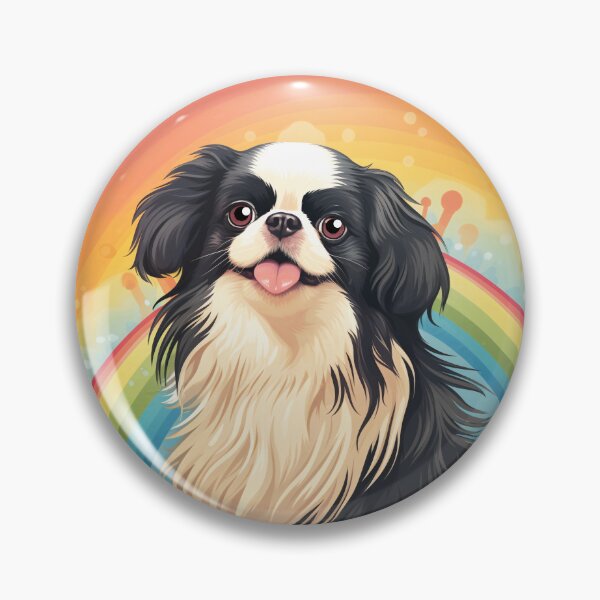 Item preview, Funny Japanese Chin Colorful Rainbow Cute Mom Dad Kids designed and sold by rafaeltto.