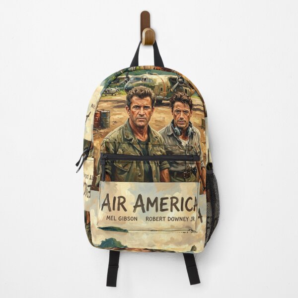 Item preview, Air America Retro Action Comedy Military Tribute Art Movie Poster designed and sold by Art's Diner.