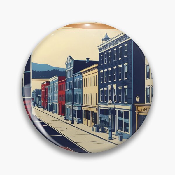 Item preview, Rockland Maine 1950s USA Vintage Travel Tourism designed and sold by TravelersGems.