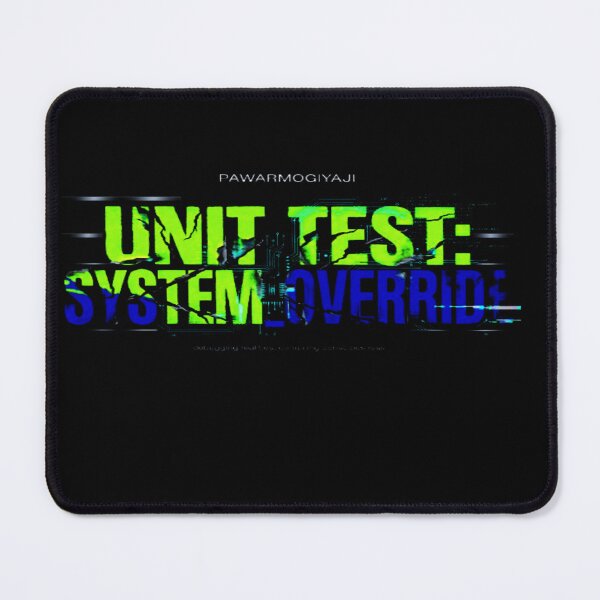 Item preview, ​Unit Test System Override Cyberpunk Streetwear designed and sold by Pawar1999.