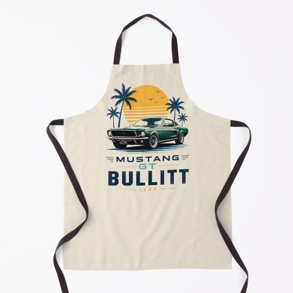Item preview, 1968 Mustang GT Bullitt Retro Sunset Vintage Classic Car designed and sold by EdGraphy.