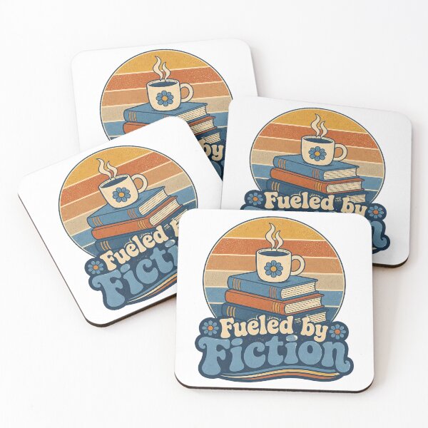 Item preview, "Fueled by Fiction" Retro designed and sold by MusesWhispers.