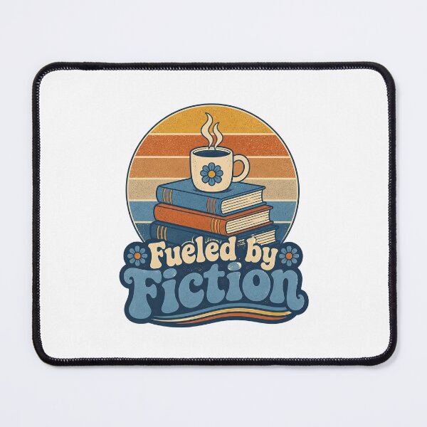 Item preview, "Fueled by Fiction" Retro designed and sold by MusesWhispers.