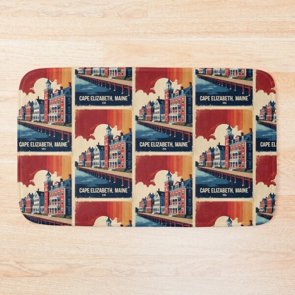 Item preview, Cape Elizabeth Maine 1950s USA Vintage Travel Tourism designed and sold by TravelersGems.