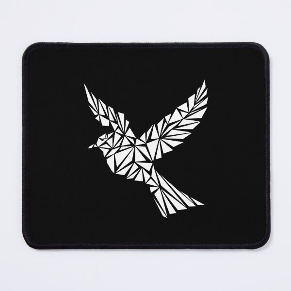 Item preview, White Geometric Bird designed and sold by Espyr.Art.