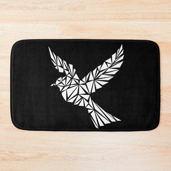 Item preview, White Geometric Bird designed and sold by Espyr.Art.