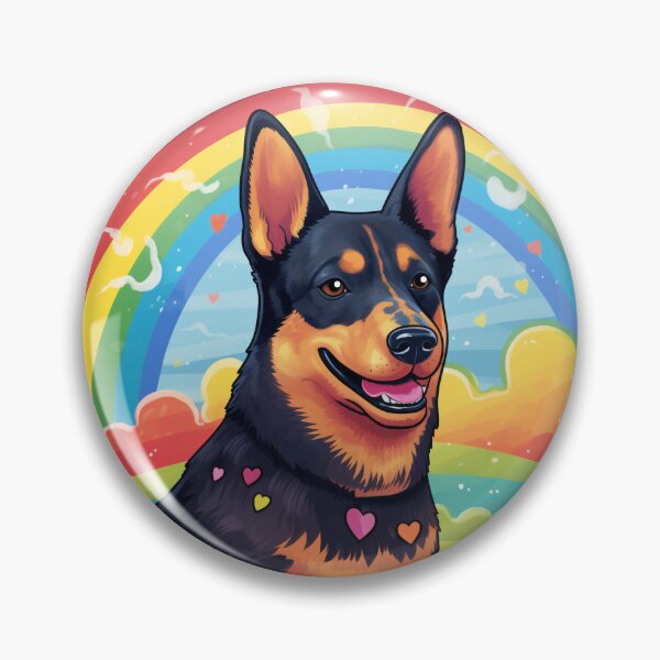 Item preview, Funny Kelpie Colorful Rainbow Cute Mom Dad Kids designed and sold by rafaeltto.