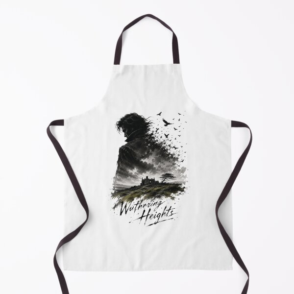 Item preview, Wuthering Heights Heathcliff Silhouette Gothic Dark Romance Ravens designed and sold by Fenay Designs.