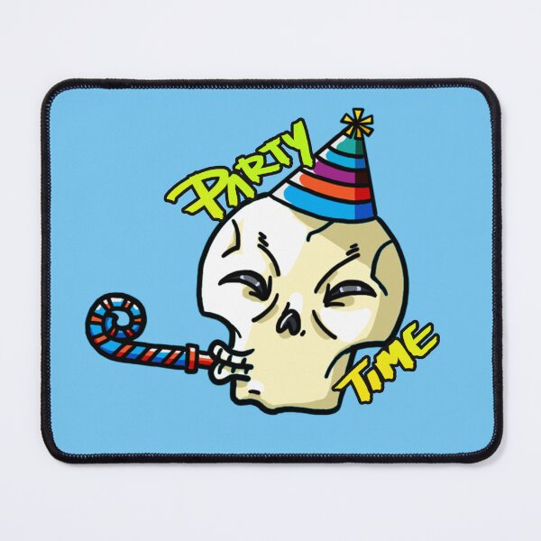 Item preview, Party-time Skull designed and sold by MadrasArtDesign.