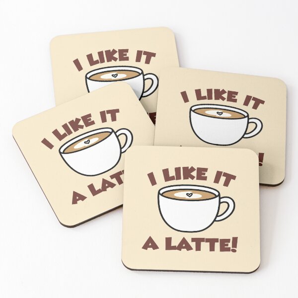 Item preview, I Like It A Latte designed and sold by CuteNDoodle.