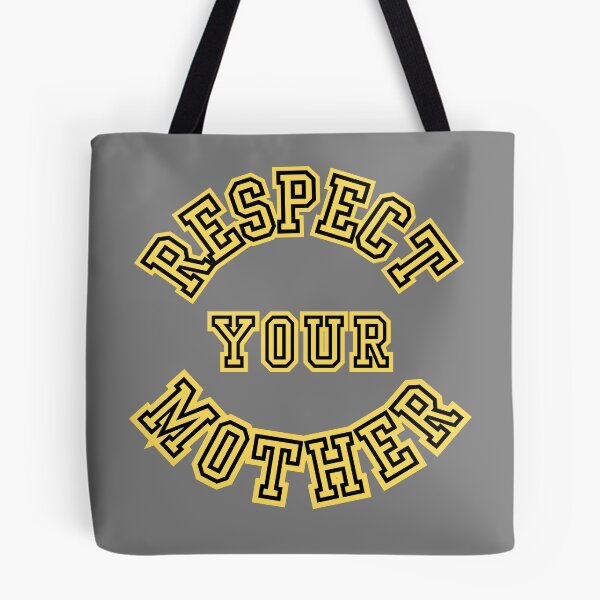 Item preview, Respect Your Mother Retro Varsity Typography designed and sold by eMKa82.