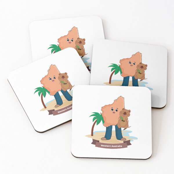Item preview, Western Australia Rottnest Island Quokka Cute Character designed and sold by Travel.Art.