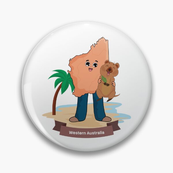 Item preview, Western Australia Rottnest Island Quokka Cute Character designed and sold by Travel.Art.
