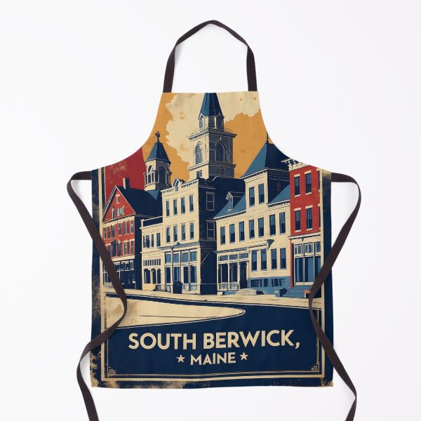 Item preview, South Berwick Maine 1950s USA Vintage Travel Tourism designed and sold by TravelersGems.