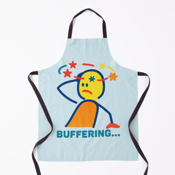 Item preview, POTS Dizzy Brain Fog Buffering Retro Comic Meme designed and sold by pulse_retail.