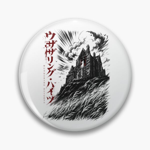 Item preview, Wuthering Heights Japanese Manga Gothic Manor Literary Art designed and sold by Fenay Designs.