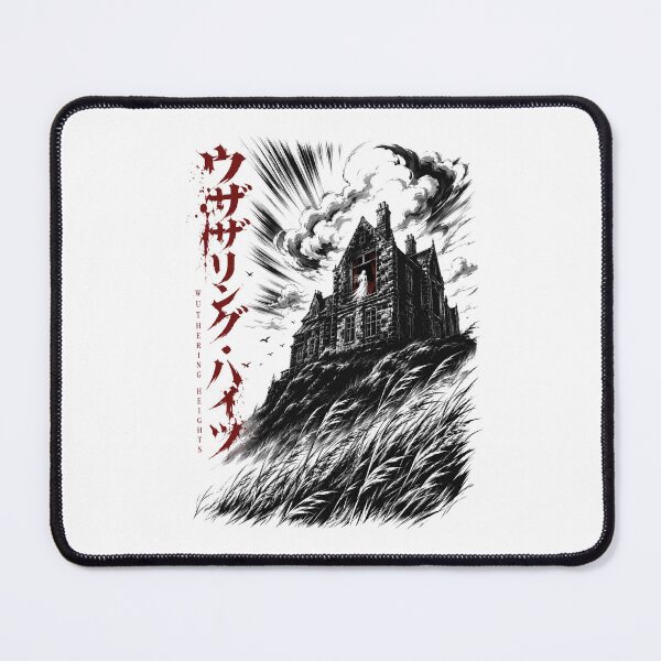 Item preview, Wuthering Heights Japanese Manga Gothic Manor Literary Art designed and sold by Fenay Designs.
