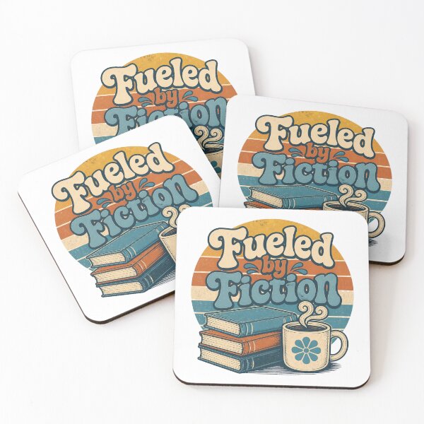 Item preview, "Fueled by Fiction" Retro designed and sold by MusesWhispers.