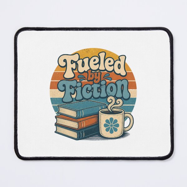 Item preview, "Fueled by Fiction" Retro designed and sold by MusesWhispers.