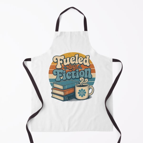 Item preview, "Fueled by Fiction" Retro designed and sold by MusesWhispers.