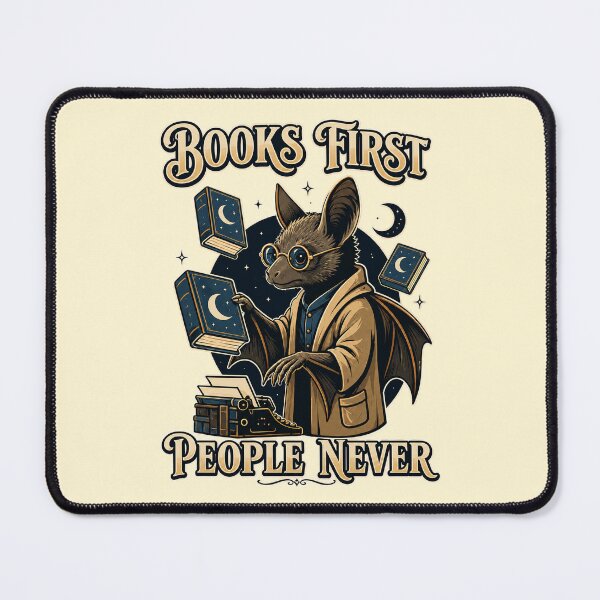 Item preview, Funny Bat Book Lover Gothic Reader designed and sold by Gentlestate.