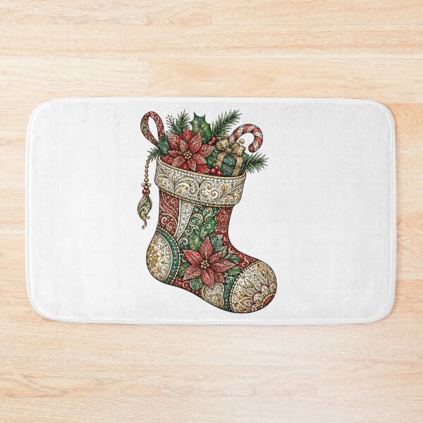 Item preview, Christmas Stocking designed and sold by PaintedbyCarol.