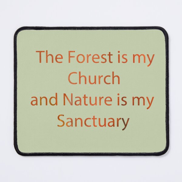 Item preview, Forest Is My Church designed and sold by Whisperingpeaks.