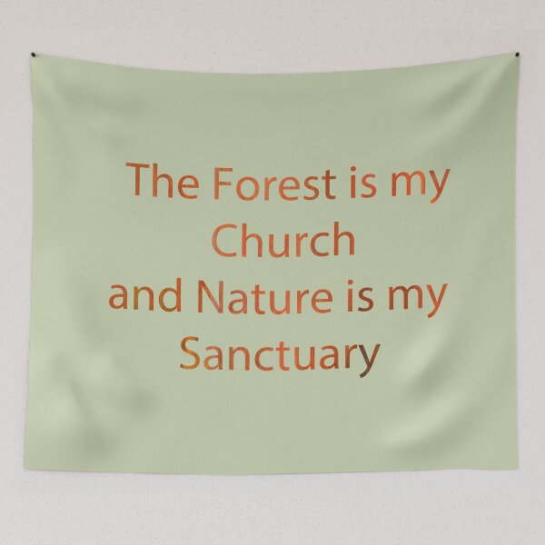 Item preview, Forest Is My Church designed and sold by Whisperingpeaks.