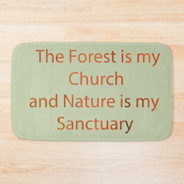 Item preview, Forest Is My Church designed and sold by Whisperingpeaks.