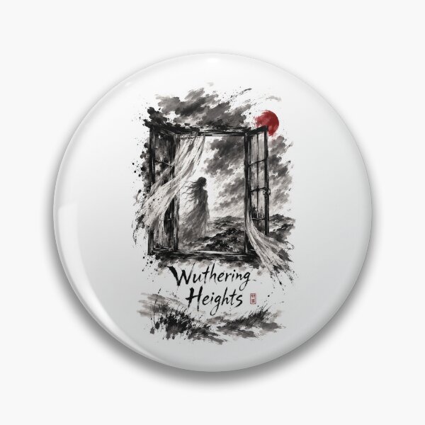 Item preview, Wuthering Heights Open Window Ghost Cathy Ink Wash Art designed and sold by Fenay Designs.