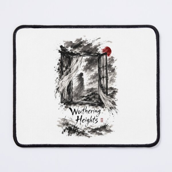 Item preview, Wuthering Heights Open Window Ghost Cathy Ink Wash Art designed and sold by Fenay Designs.