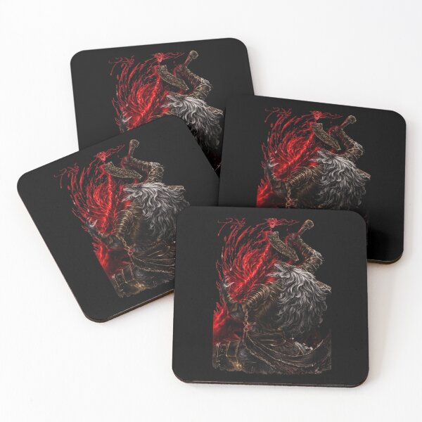 Item preview, Radahn Dark Fantasy Crimson Warrior Shadow Flame designed and sold by PixlCrypt.