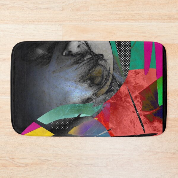 Item preview, Every Color You Are – Abstract Portrait Collage designed and sold by Lifer Art and Design.