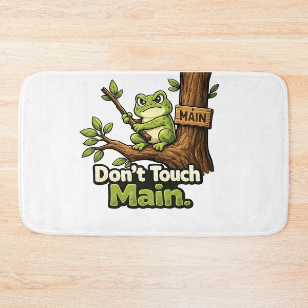 Item preview, Don't Touch Main Frog designed and sold by SimplePoDesign.