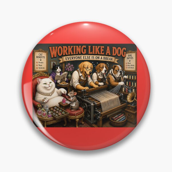 Item preview,  Working Like a Dog designed and sold by SammyMorry.