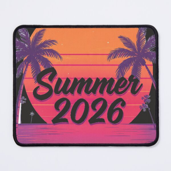 Item preview, Summer 2026 Retro Vaporwave Sunset Beach Design designed and sold by BodaZZ.