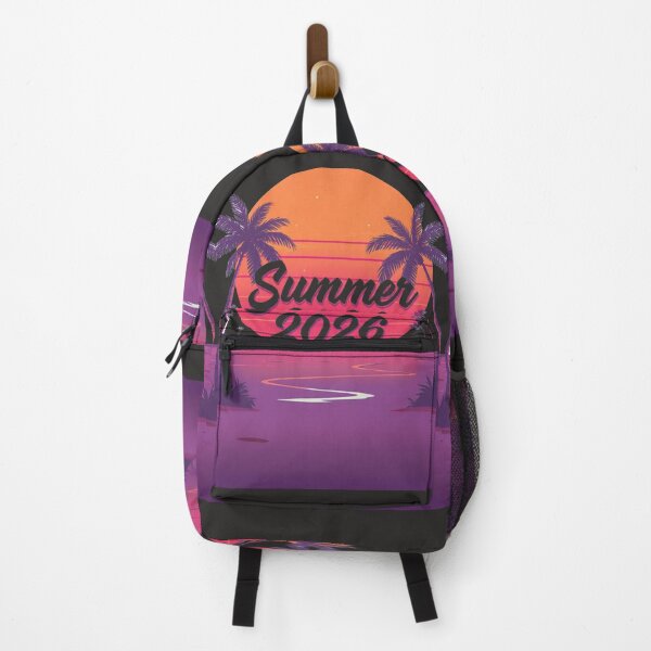 Item preview, Summer 2026 Retro Vaporwave Sunset Beach Design designed and sold by BodaZZ.