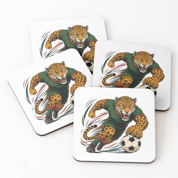 Item preview, Mexico Jaguar Soccer T-Shirt | Wild Cat Football Design designed and sold by wizooo411.