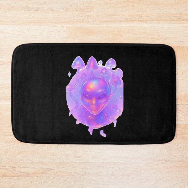 Item preview, Galactic Aura Alien with Vaporwave Magenta Tones designed and sold by Ideniquo.