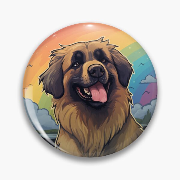 Item preview, Funny Leonberger Colorful Rainbow Cute Mom Dad Kids designed and sold by rafaeltto.