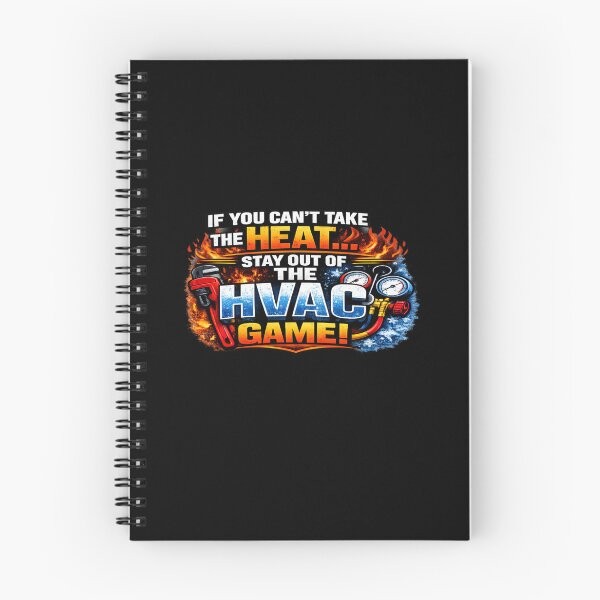 Item preview, If You Can't Take the Heat - Bold HVAC Tech Fire & Ice Design designed and sold by FrozenHeat97.