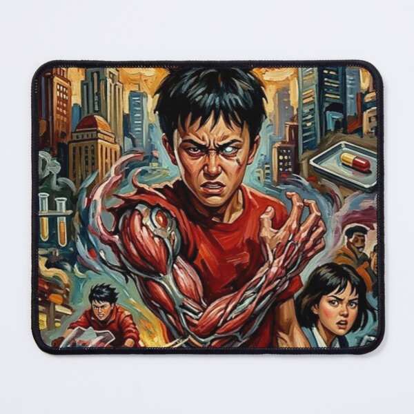 Item preview, Akira Retro Cyberpunk Anime Sci-Fi Tribute Art Movie Poster designed and sold by Art's Diner.