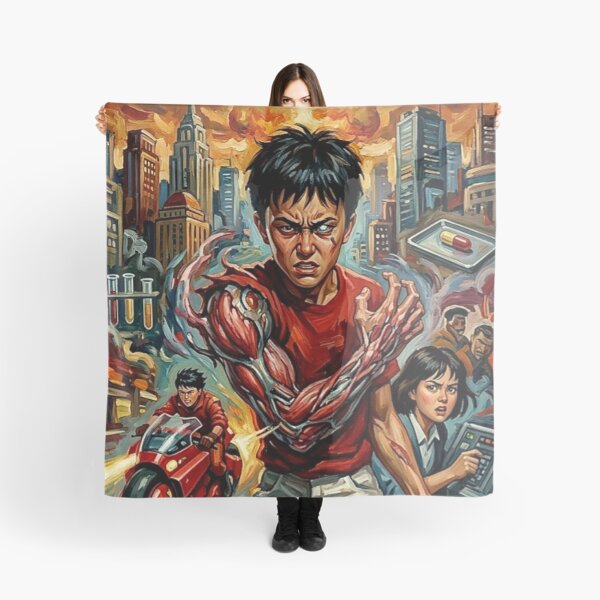 Item preview, Akira Retro Cyberpunk Anime Sci-Fi Tribute Art Movie Poster designed and sold by Art's Diner.