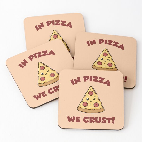 Item preview, In Pizza We Crust designed and sold by CuteNDoodle.
