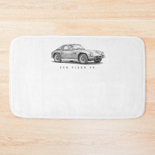 Item preview, TVR Vixen V8 Classic British Sports Car Vintage Sketch designed and sold by PixlCrypt.