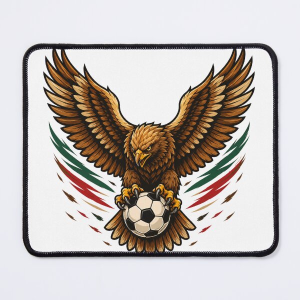 Item preview, Mexico Eagle Soccer T-Shirt | Golden Eagle Football Design designed and sold by wizooo411.