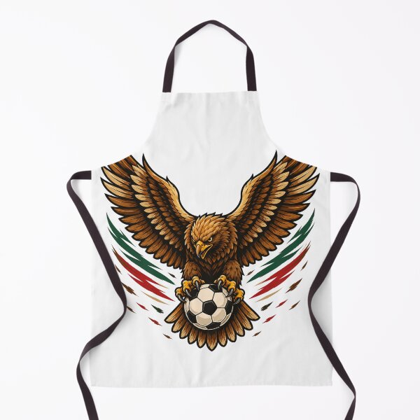 Item preview, Mexico Eagle Soccer T-Shirt | Golden Eagle Football Design designed and sold by wizooo411.