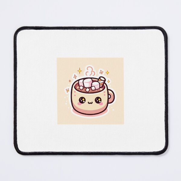Item preview, Kawaii Christmas Hot Cocoa Sticker designed and sold by PastelPawsArt.