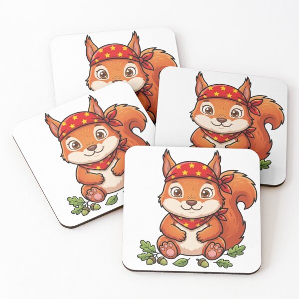 Item preview, Cute Squirrel Pirate Mascot designed and sold by BoldConcept43.