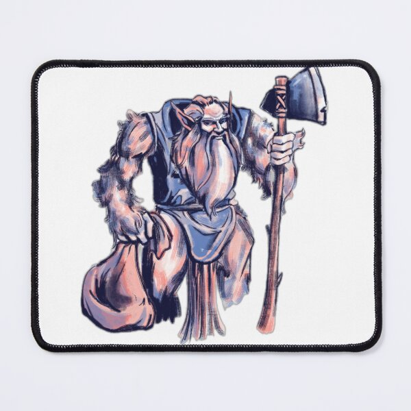 Item preview, Powerful Viking Warrior with Axe designed and sold by DailyDoodlesBySumbul.